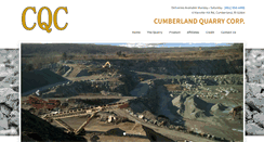 Desktop Screenshot of cumberlandquarry.com